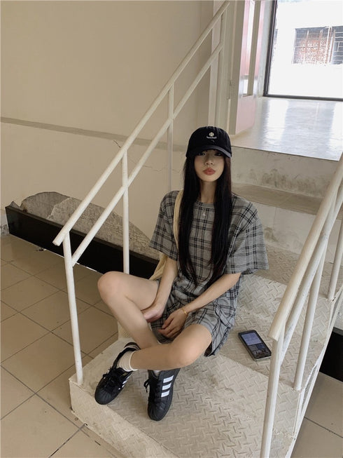 SIWA Casual Checker Co-Ord Sets